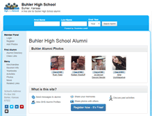 Tablet Screenshot of buhlerhighschool.org